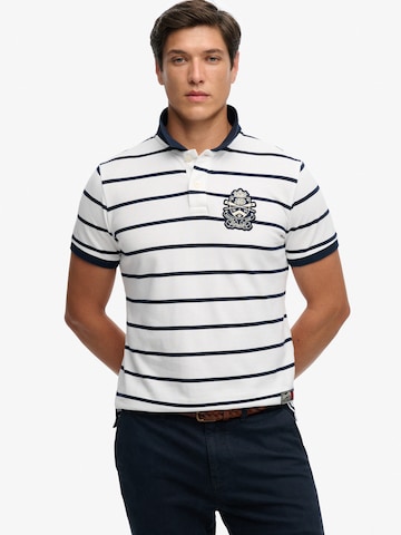 Superdry & Co Tričko – bílá: přední strana