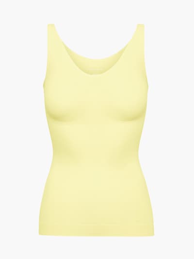 cfab by creamy fabrics Shaping Top 'Figurformendes Shapewear Tanktop' in Light yellow, Item view
