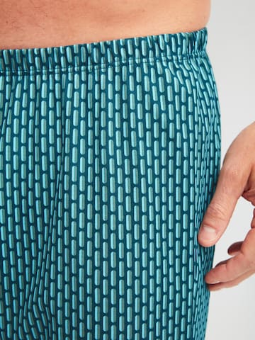 CALIDA Pyjama kurz 'Relax Streamline'‌‌‌ in Blau