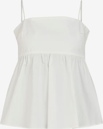 OBJECT Top 'LUNAH' in White: front