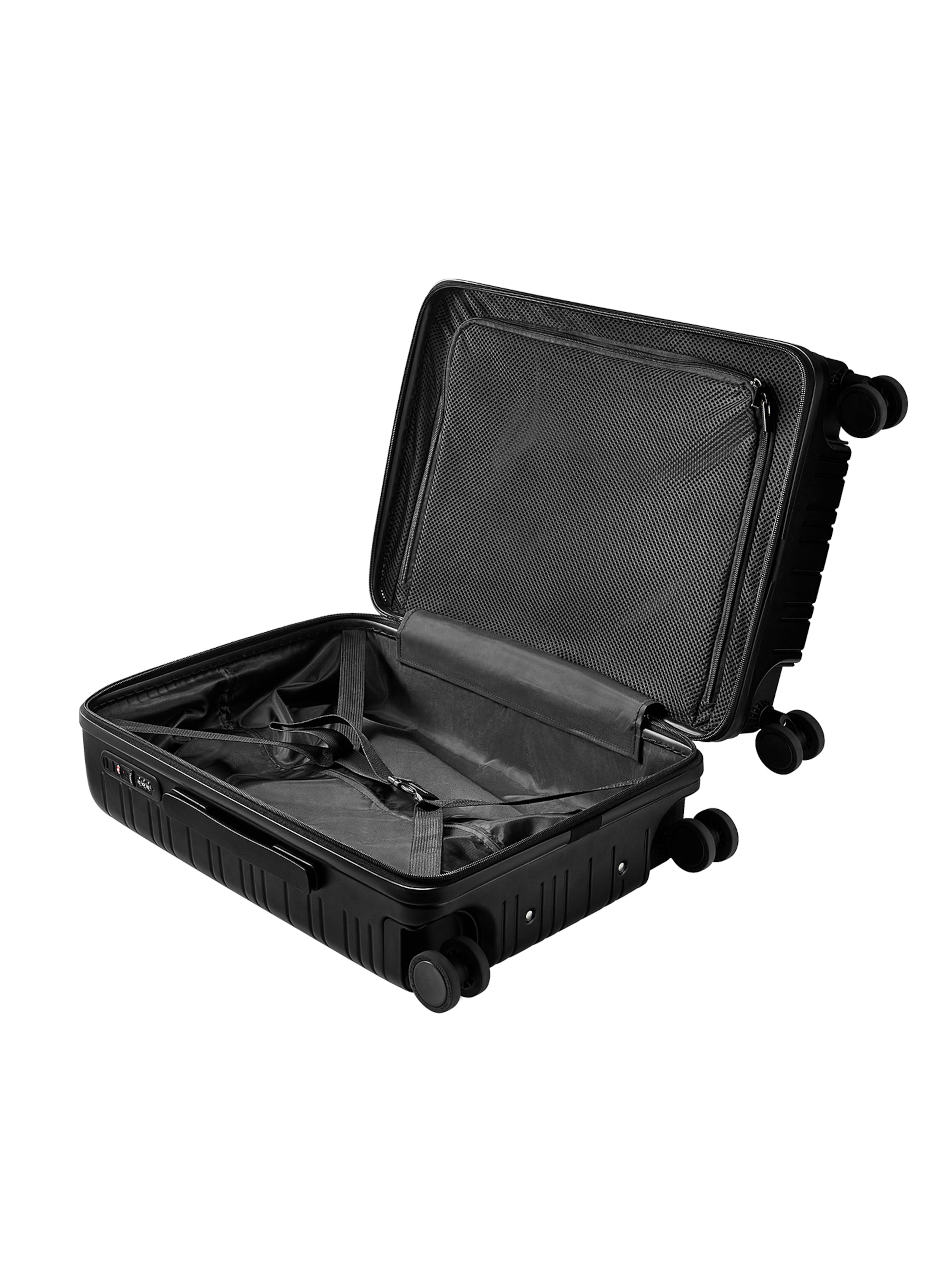 Victoria Hyde Suitcase 'Super Man' in Black
