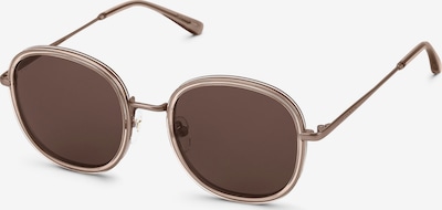 Kapten & Son Lunettes de soleil 'Rotterdam Transparent Hazel Brown' en marron, Vue avec produit