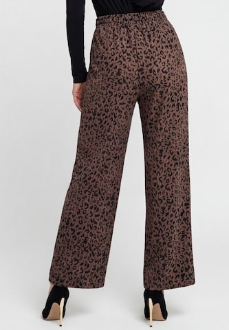 faina - Loosefit Pantalón en marrón