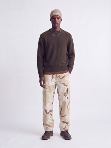 JACK & JONES Sweater 'JORNORREBRO' in Brown