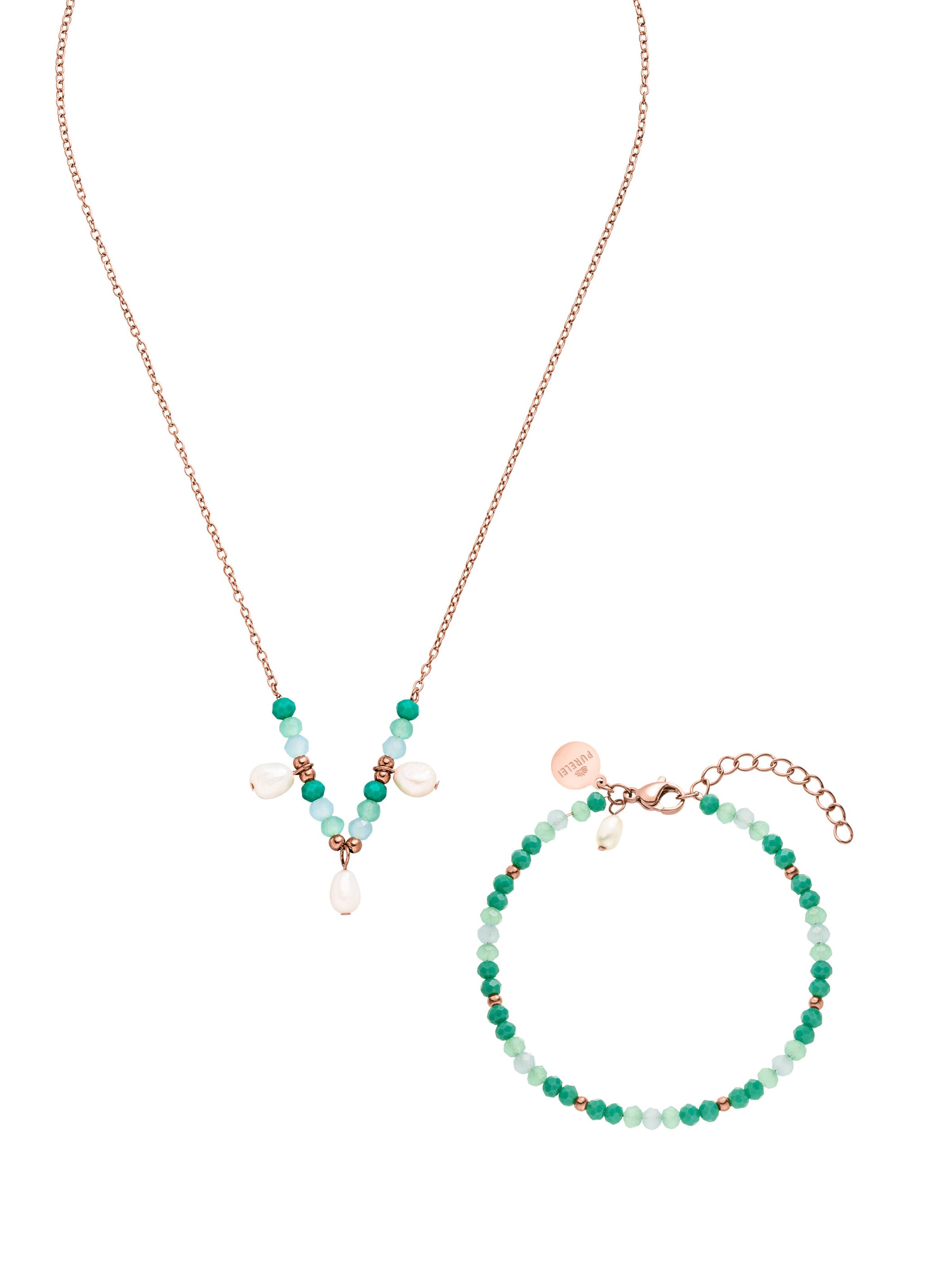 PURELEI - Conjunto de joyería 'Mahina Club Beach Breeze' en oro