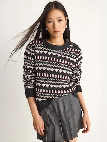 Bianco Lucci Sweater in Grey