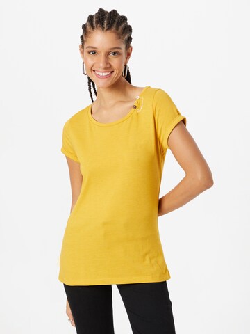 Ragwear - Camiseta 'Florah' en amarillo: frente
