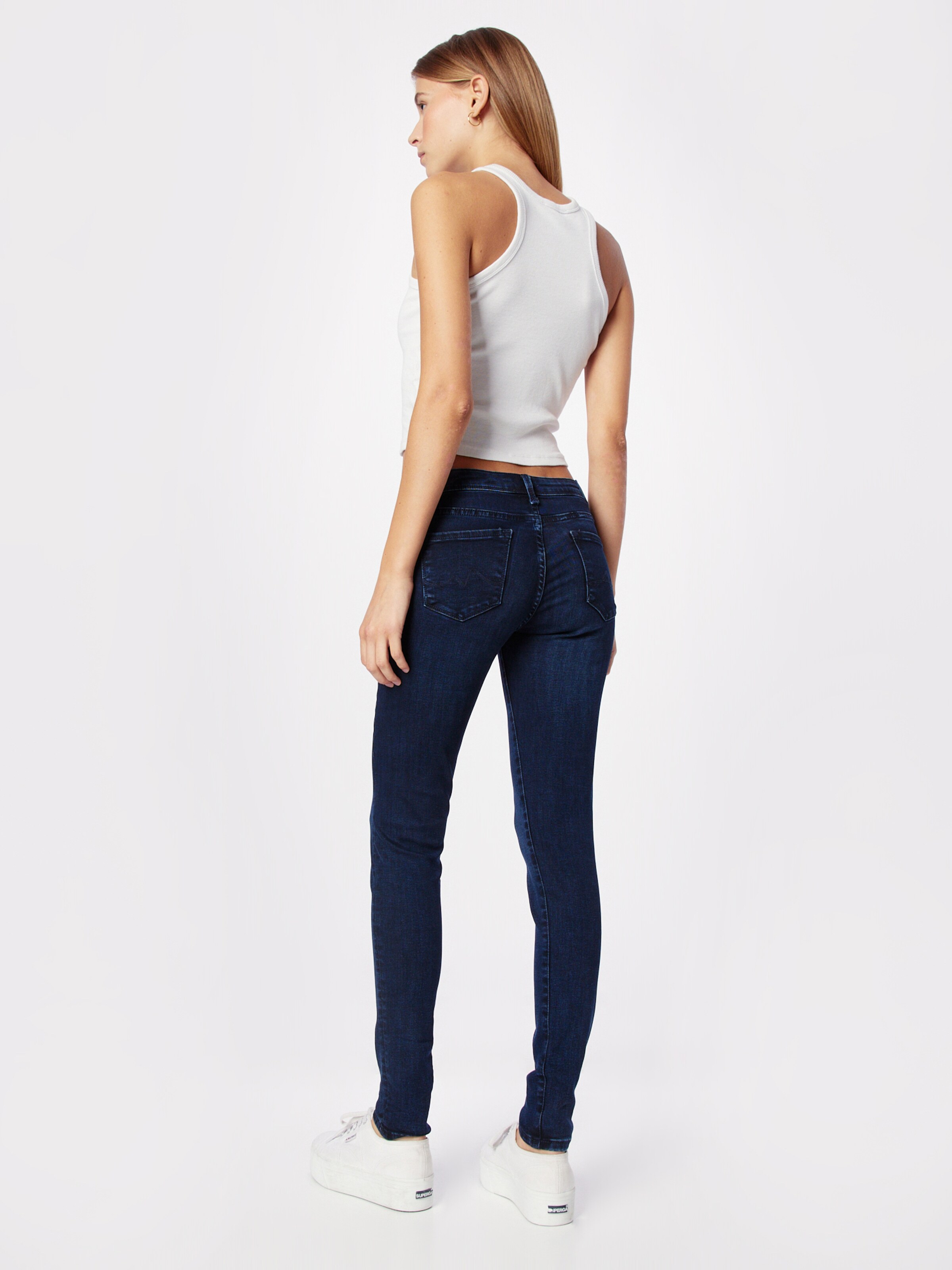 Pepe Jeans Skinny Vaquero LOLA en Azul ABOUT YOU