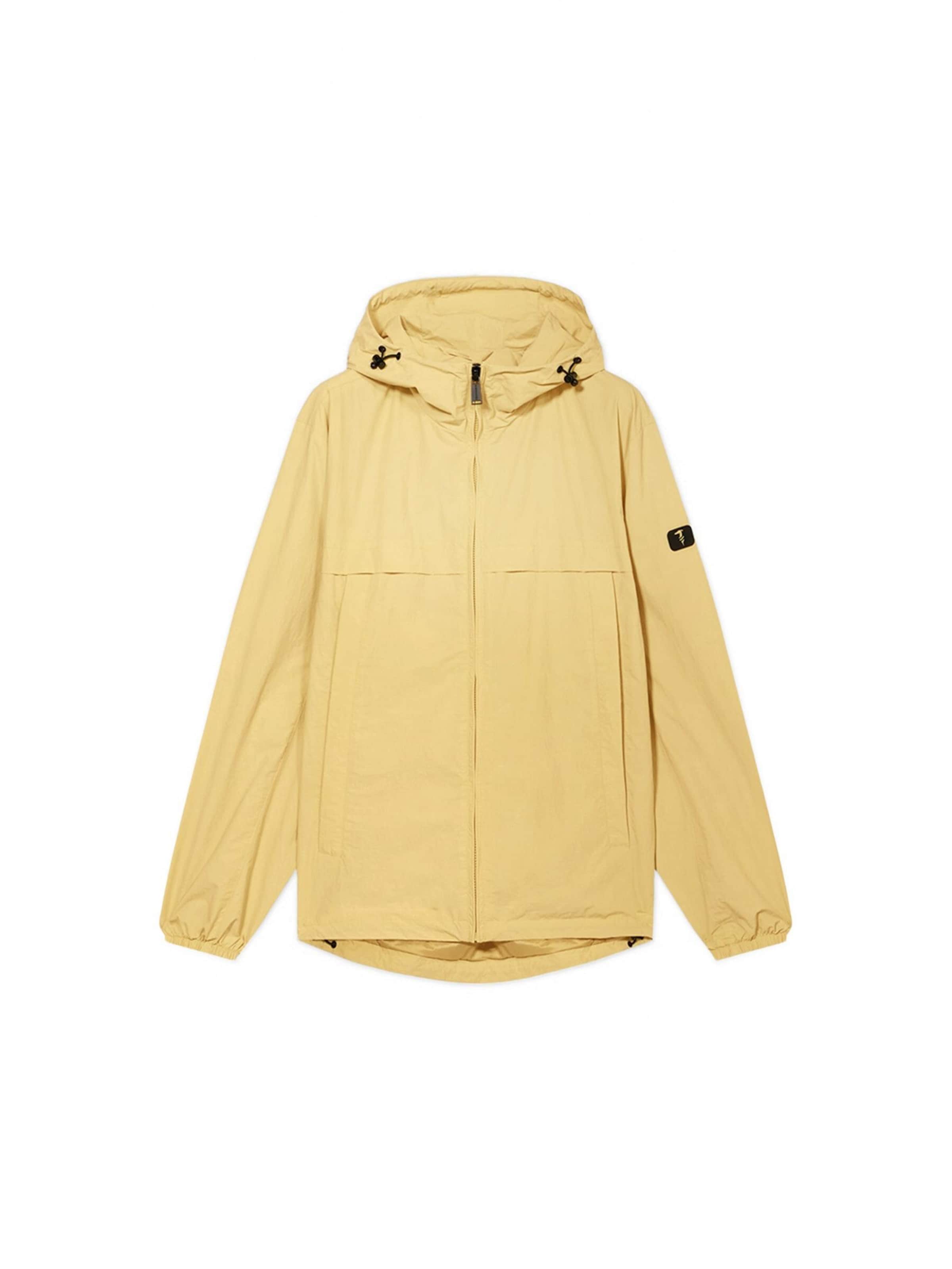 Trussardi - Chaqueta de entretiempo en amarillo: frente