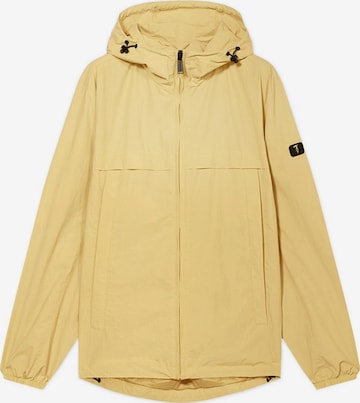 Trussardi - Chaqueta de entretiempo en amarillo: frente