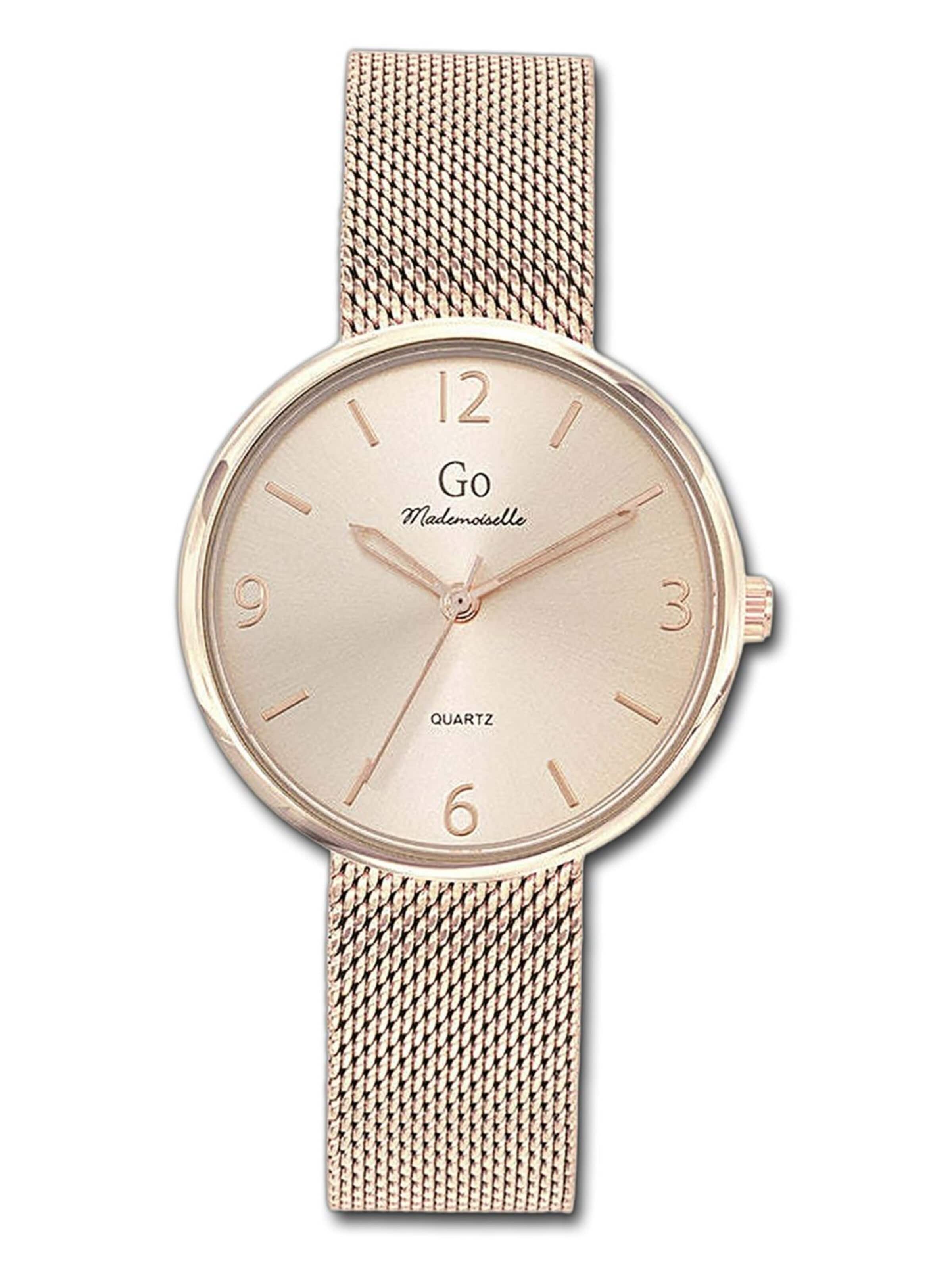 GO GirlOnly Analog Watch in Gold: front