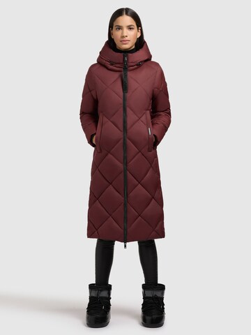 khujo - Sobretudo de inverno 'SALIA' em vermelho
