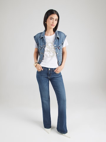 Tricou de la GUESS pe alb