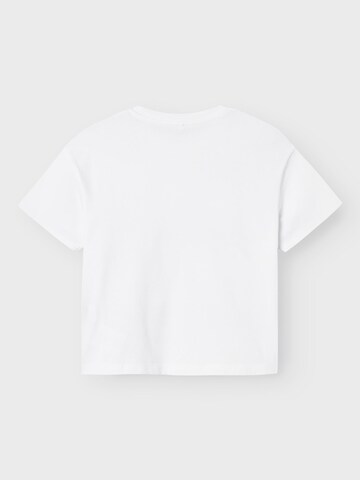 NAME IT Shirt 'Wednesday' in Weiß