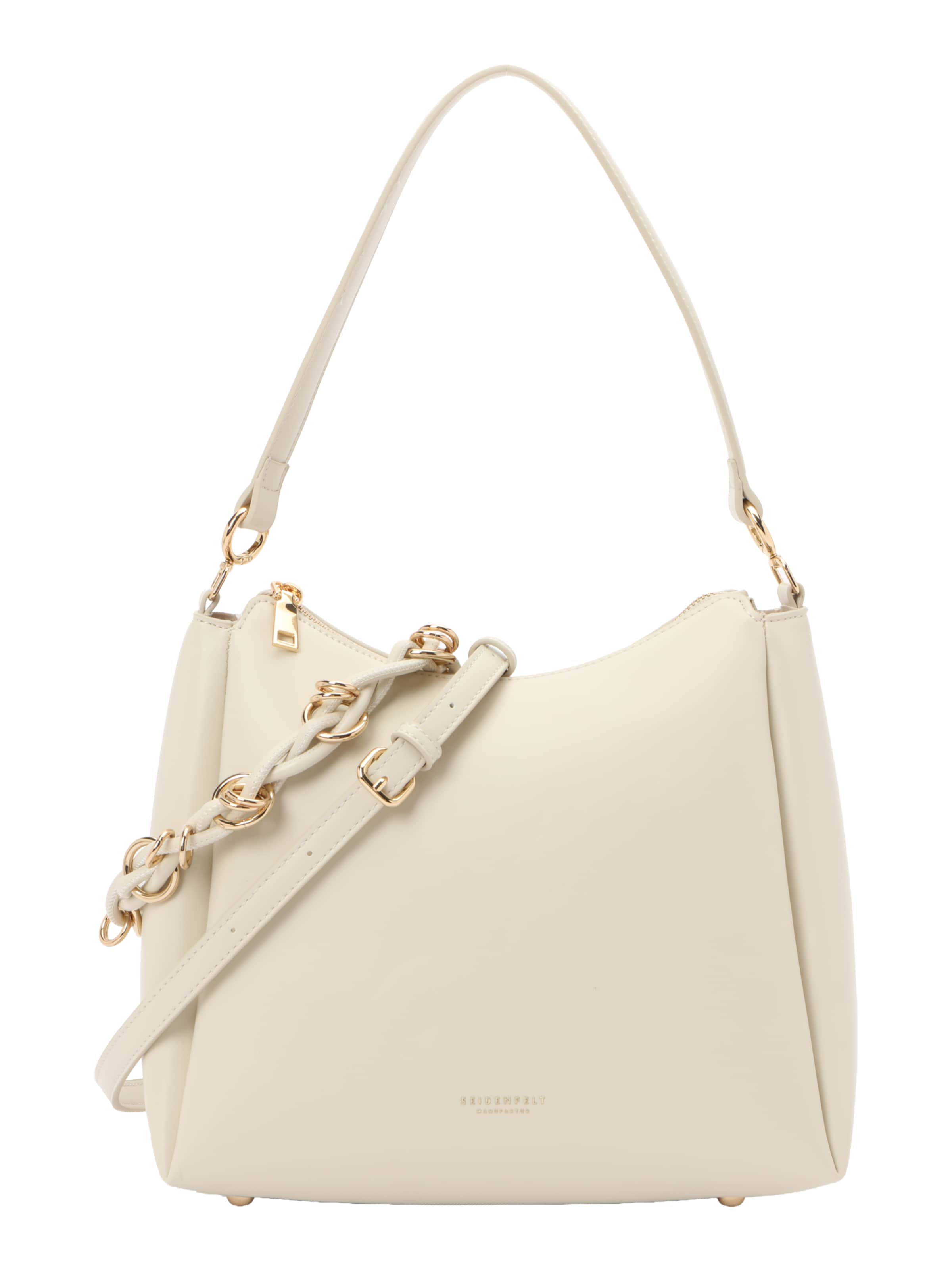 Seidenfelt Taška přes rameno 'Sundby' – béžová: přední strana