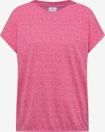 CECIL T-Shirt in Pink: Vorderseite