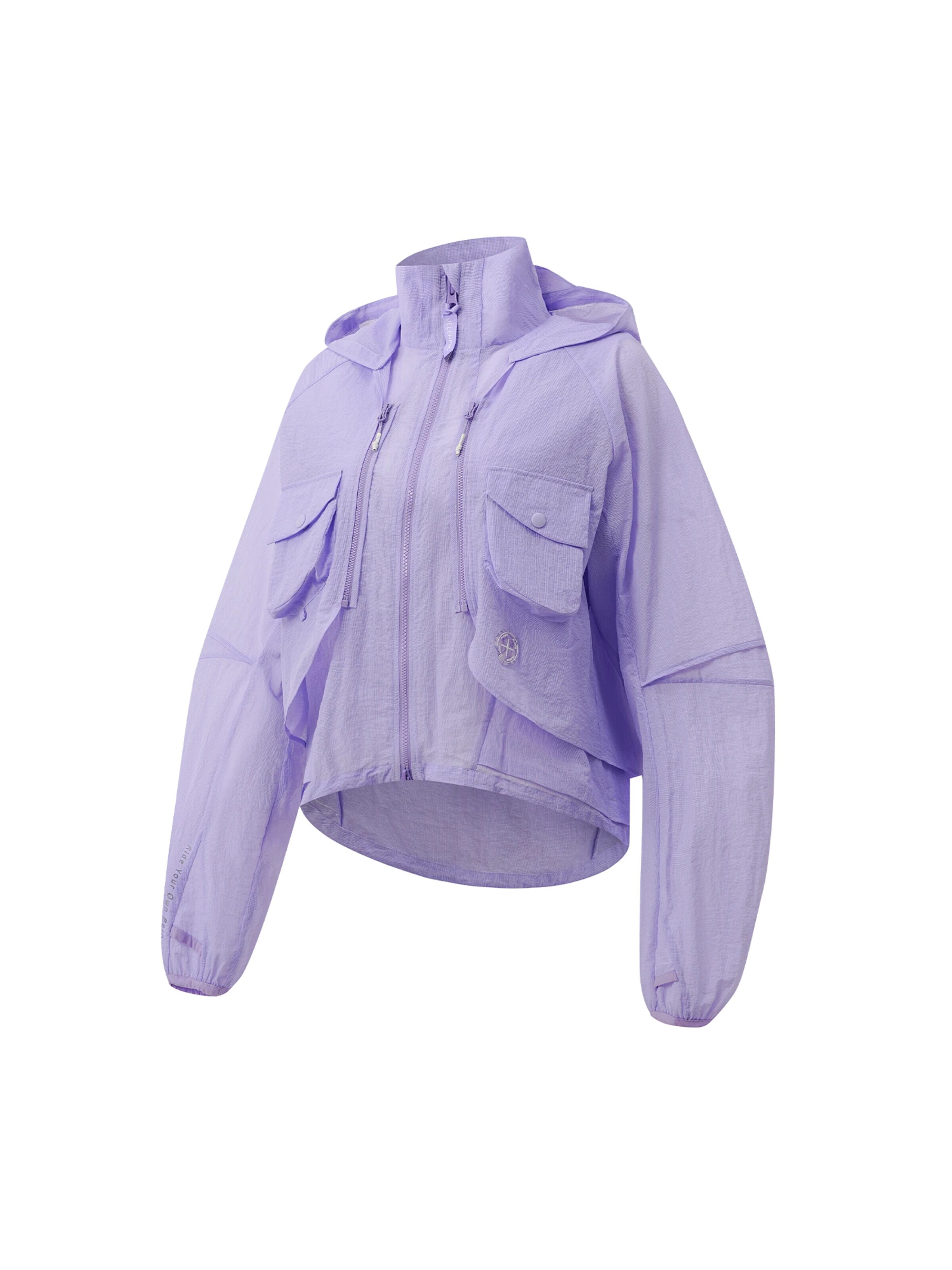 Giacca di mezza stagione 'Detachable Hooded Water-repellent Jackets' di Jelenew in lilla