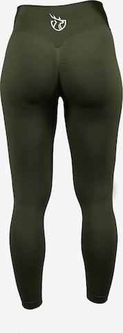 Strammer Max Performance Leggings 'Scrunch' in Green: front