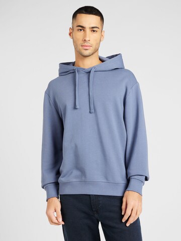 HUGO Sweatshirt 'Dapo' in Blue: front