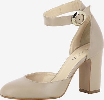 EVITA Damen Pumps NICOLINA in Beige: predná strana