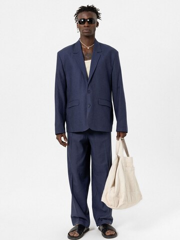 VAMOS CLO Regular fit Blazer 'Black-eyed Susan' in Blue