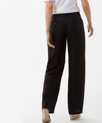 BRAX Loose fit Pants 'Farina' in Black: back