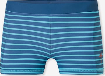 SCHIESSER Badehose ' Aqua Kids Boy ' in Blau: Vorderseite