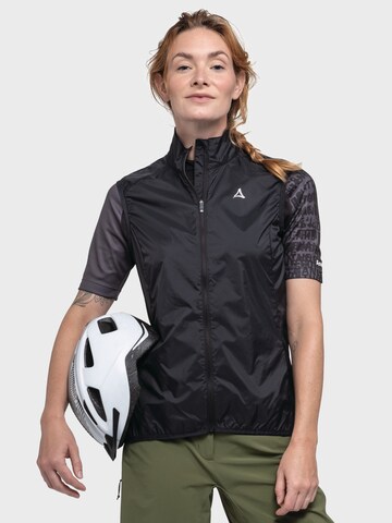 Schöffel Vest ' Bike Vest Style Cannobio WMS ' in Black: front