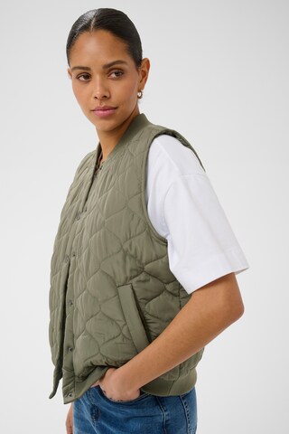 Kaffe Vest 'KAqiana' i grøn