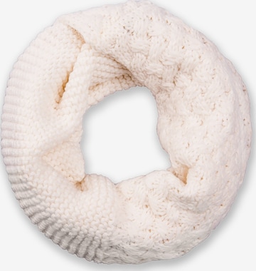styleBREAKER Schlauchschal 'Strick Loop mit Mustermix' in Beige: Vorderseite