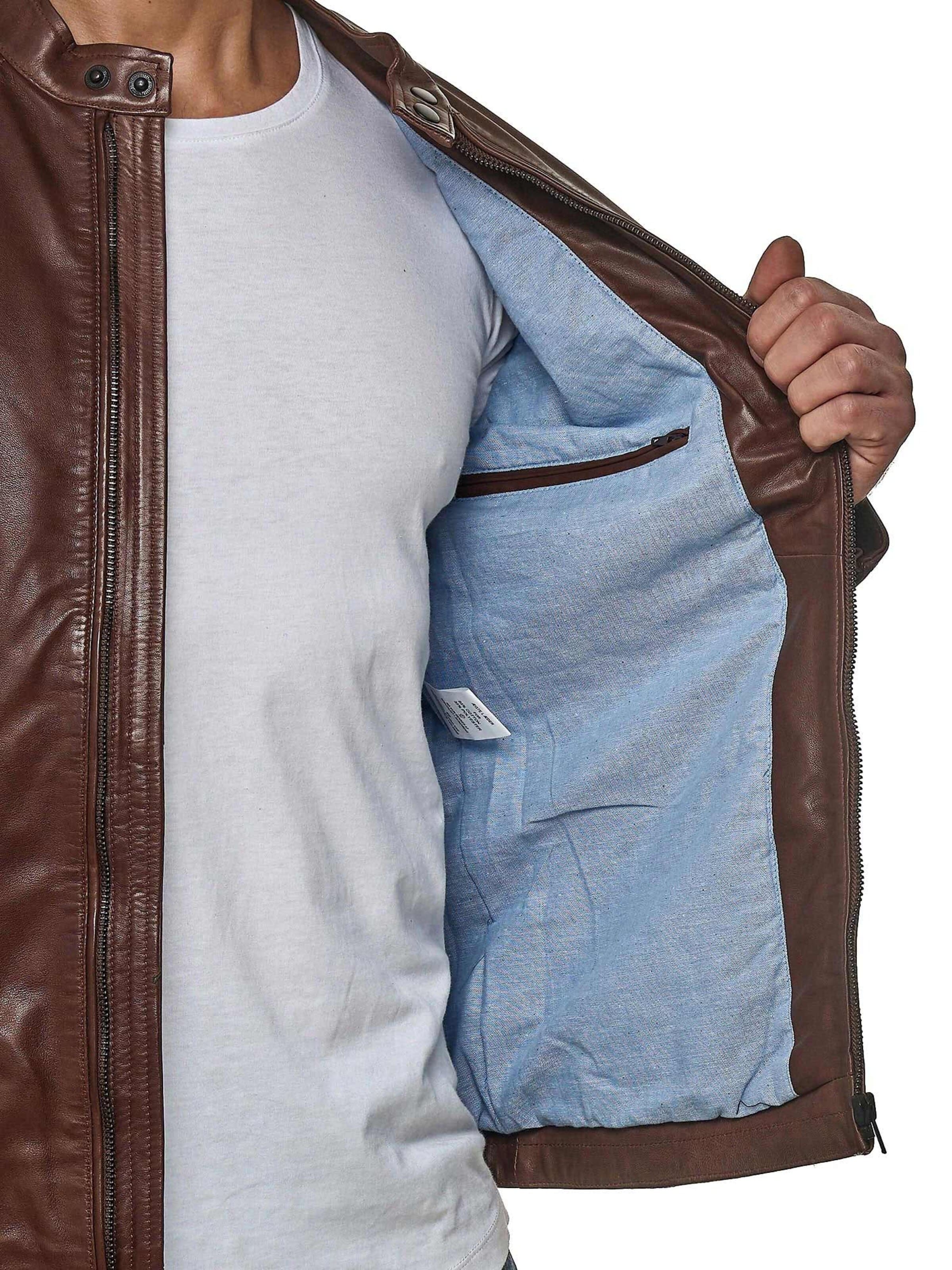 Tazzio Between-Season Jacket '19707' in Beige
