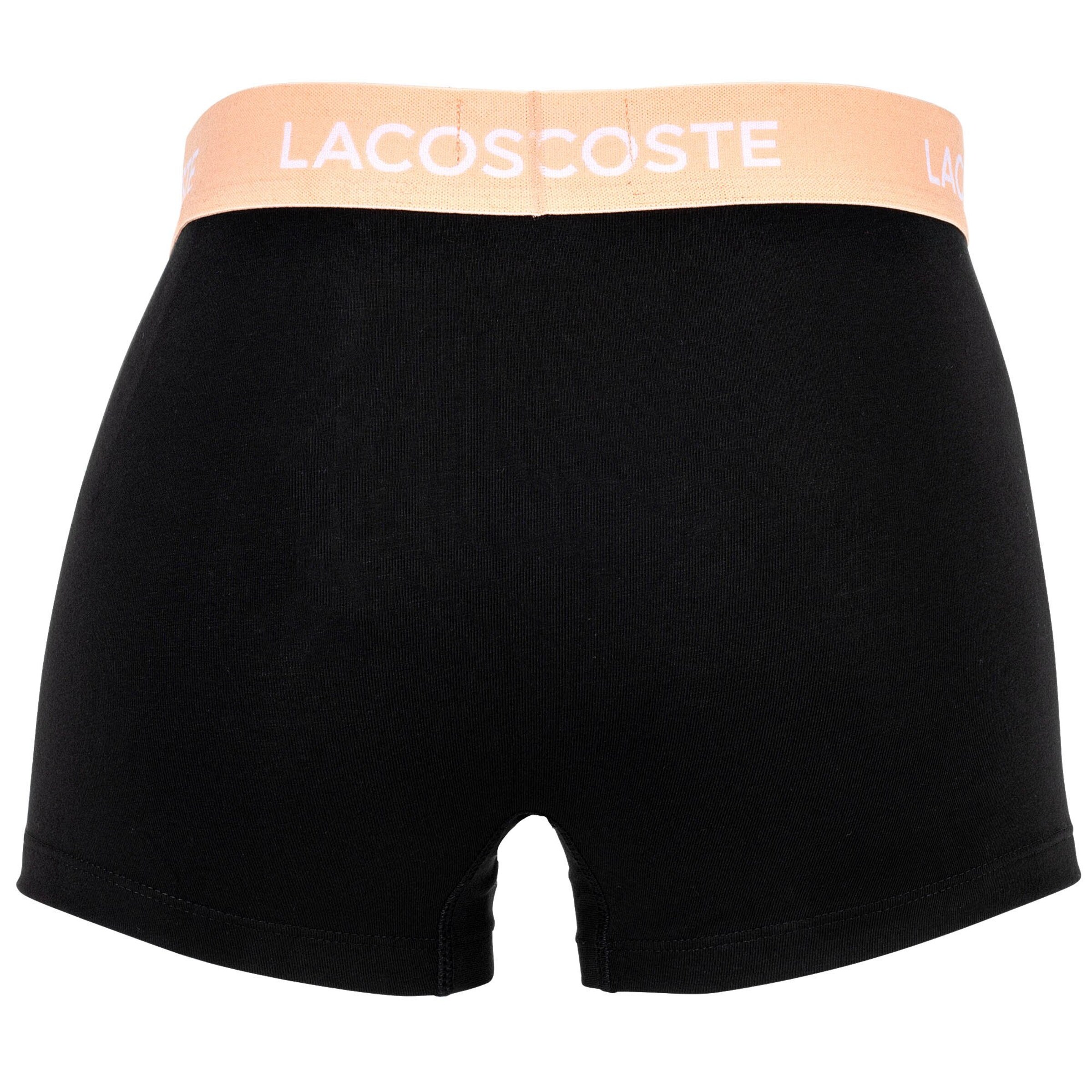 LACOSTE Boxeralsók - fekete