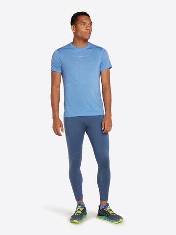 ICEBREAKER Skinny Sports trousers 'Mer Speed' in Blue
