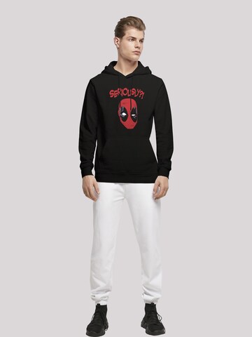 Sweat-shirt 'Marvel Deadpool Seriously - Color' F4NT4STIC en noir
