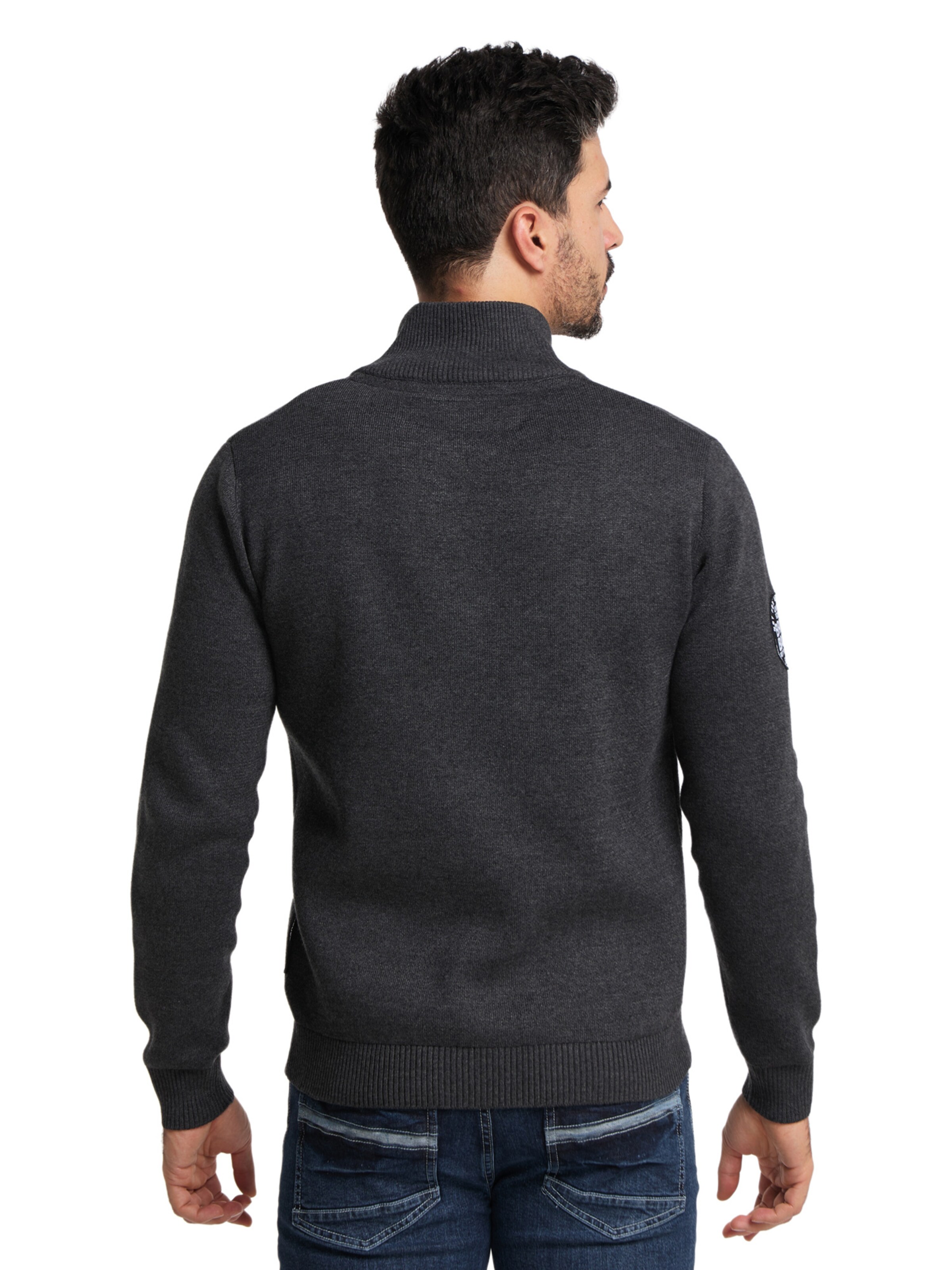 Bruno Banani Pullover 'BALLARD' in Grau