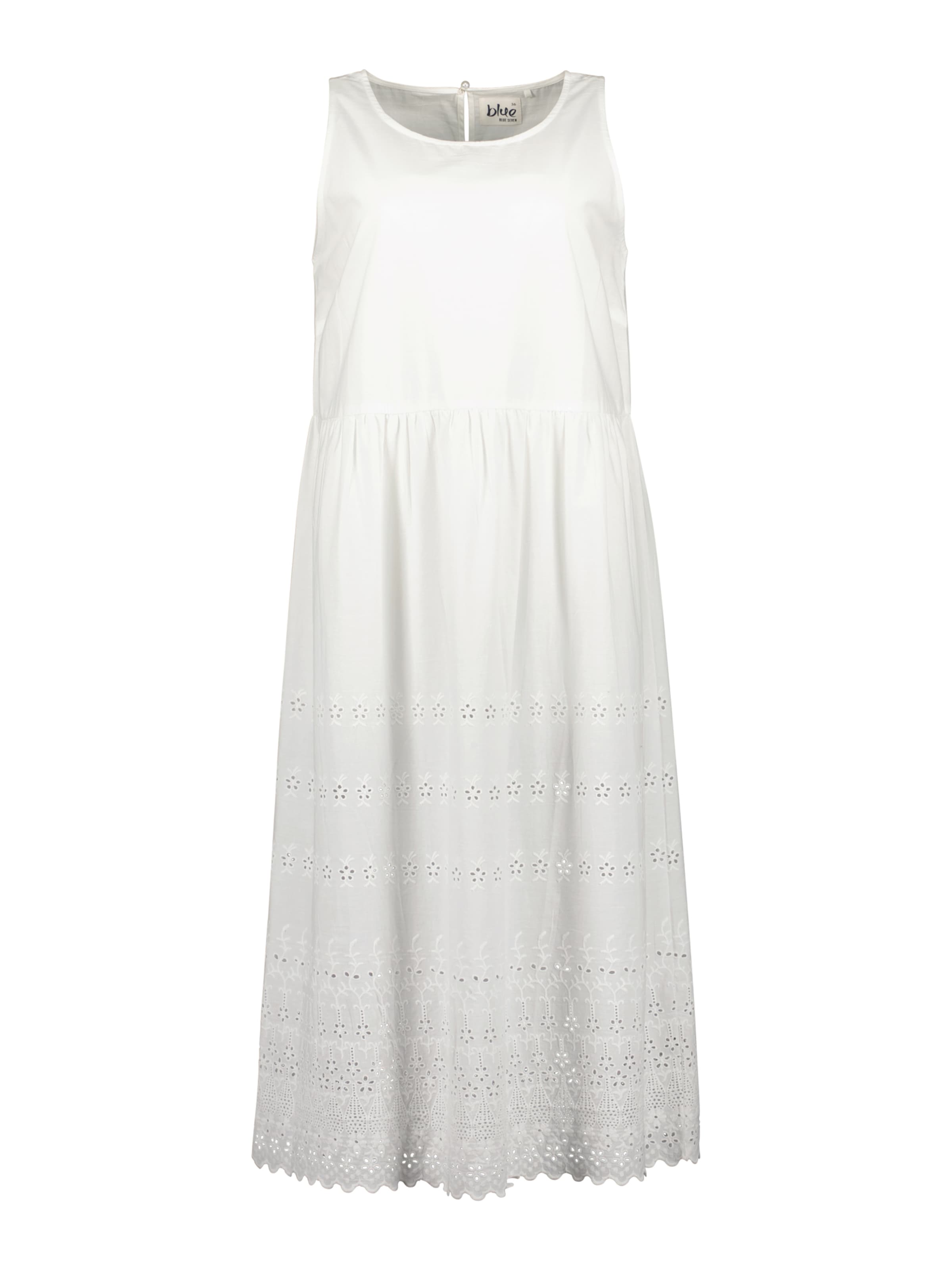 BLUE SEVEN - Vestido de verano en blanco: frente