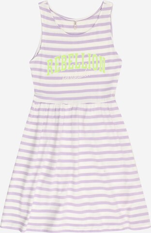 KIDS ONLY - Vestido 'MAY' em roxo: frente