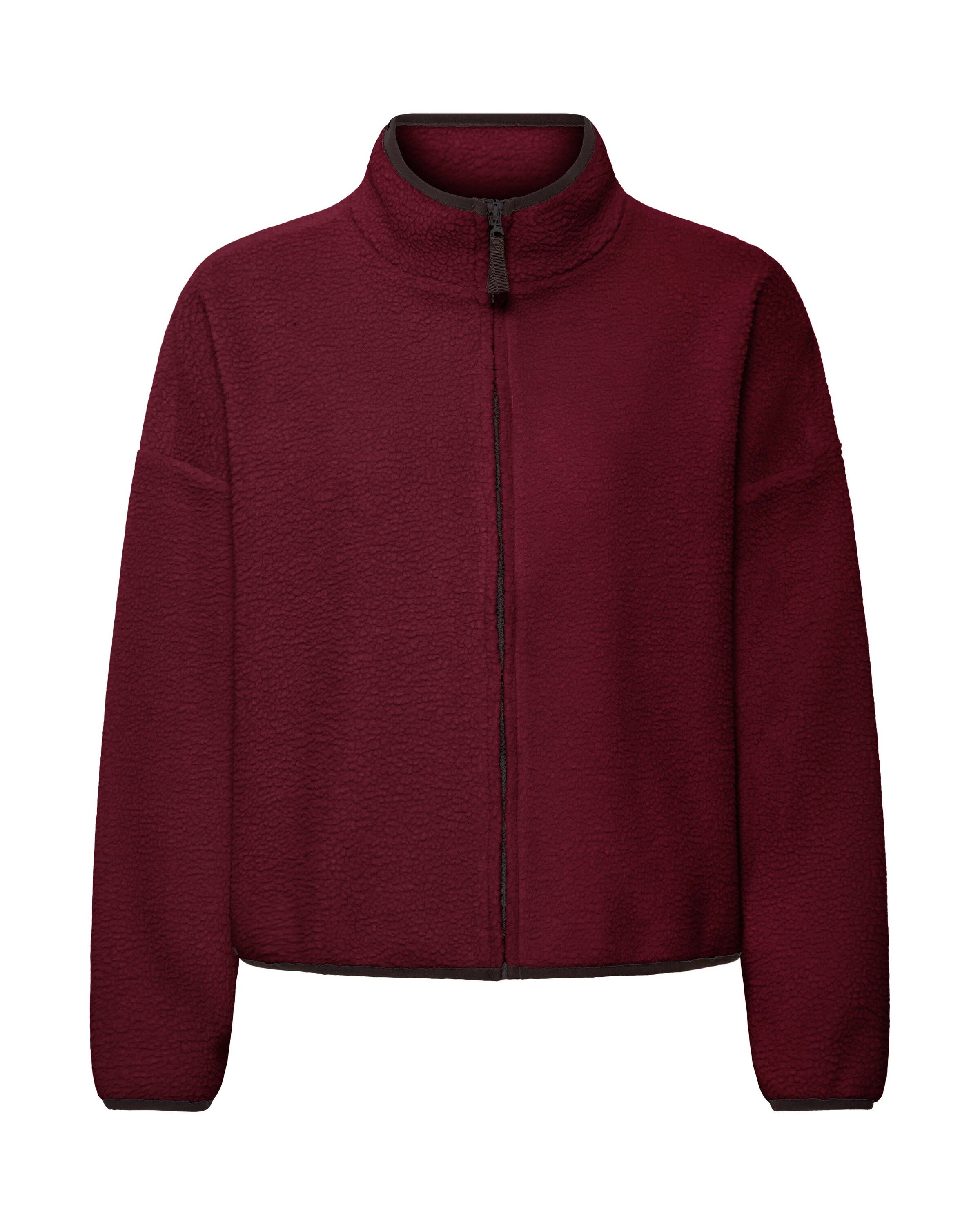 ICHI Fleece jacket in L in Bordeaux, Item view