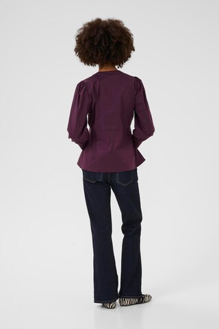 CULTURE Blouse 'Elna Antoinett' in Lila