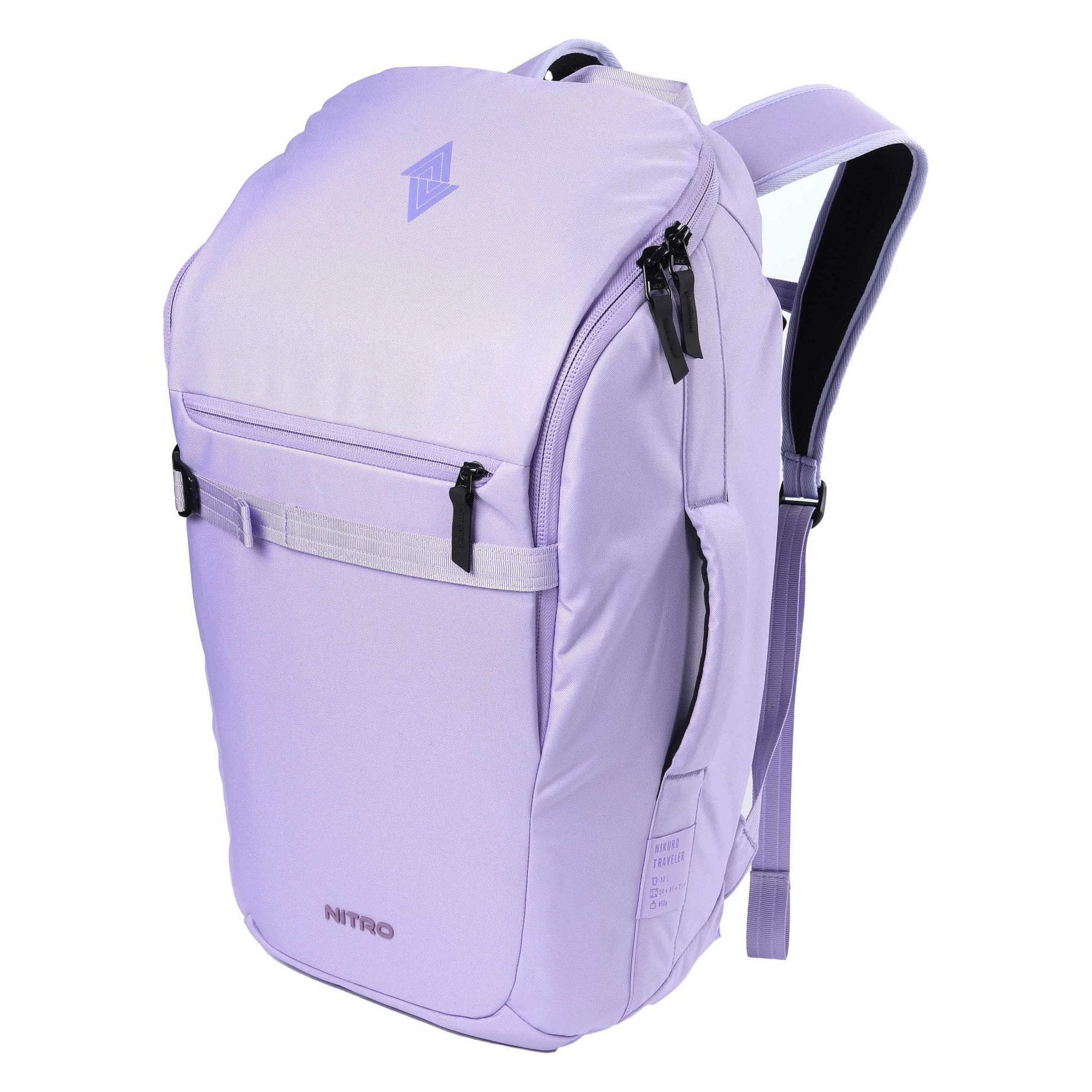 Sac à dos 'Nikuro ' NitroBags en violet : devant