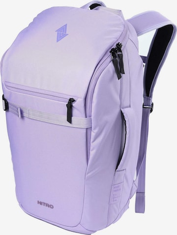 Sac à dos 'Nikuro ' NitroBags en violet : devant