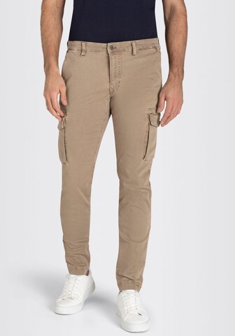 MAC Cargo Pants in Beige: front