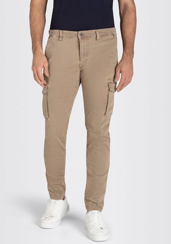 MAC Slimfit Hose in Beige: predná strana