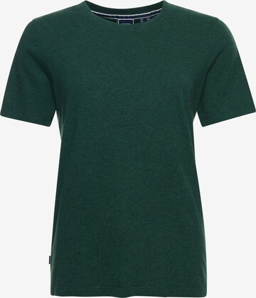 Superdry Тениска в зелено: отпред