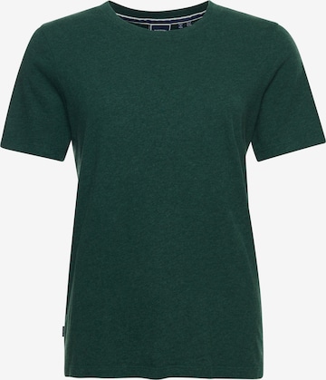 T-shirt Superdry en vert : devant