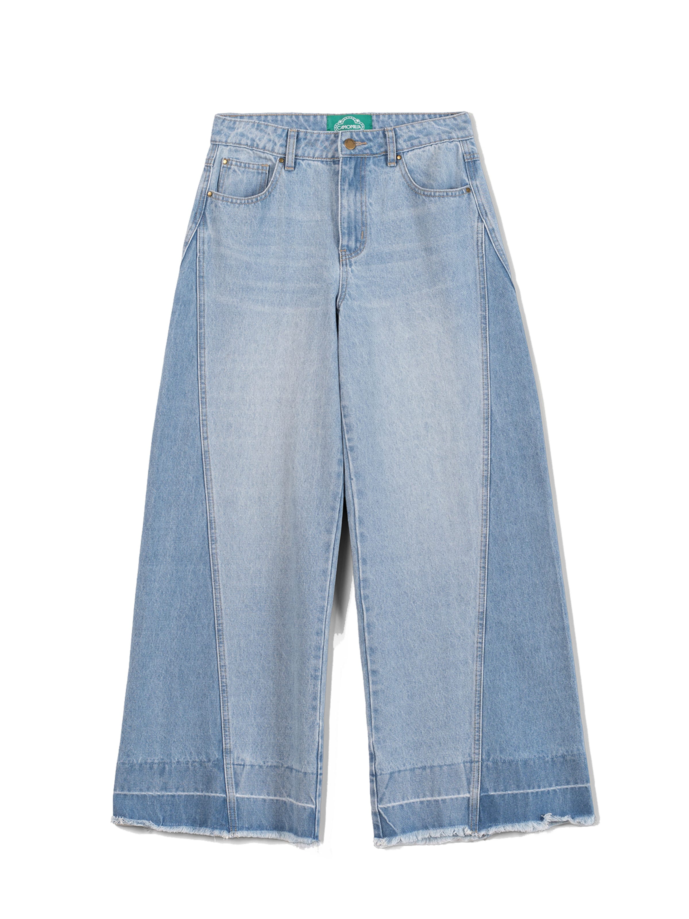 Wide Leg Jean 'Degan' Camomilla Italia en bleu : devant