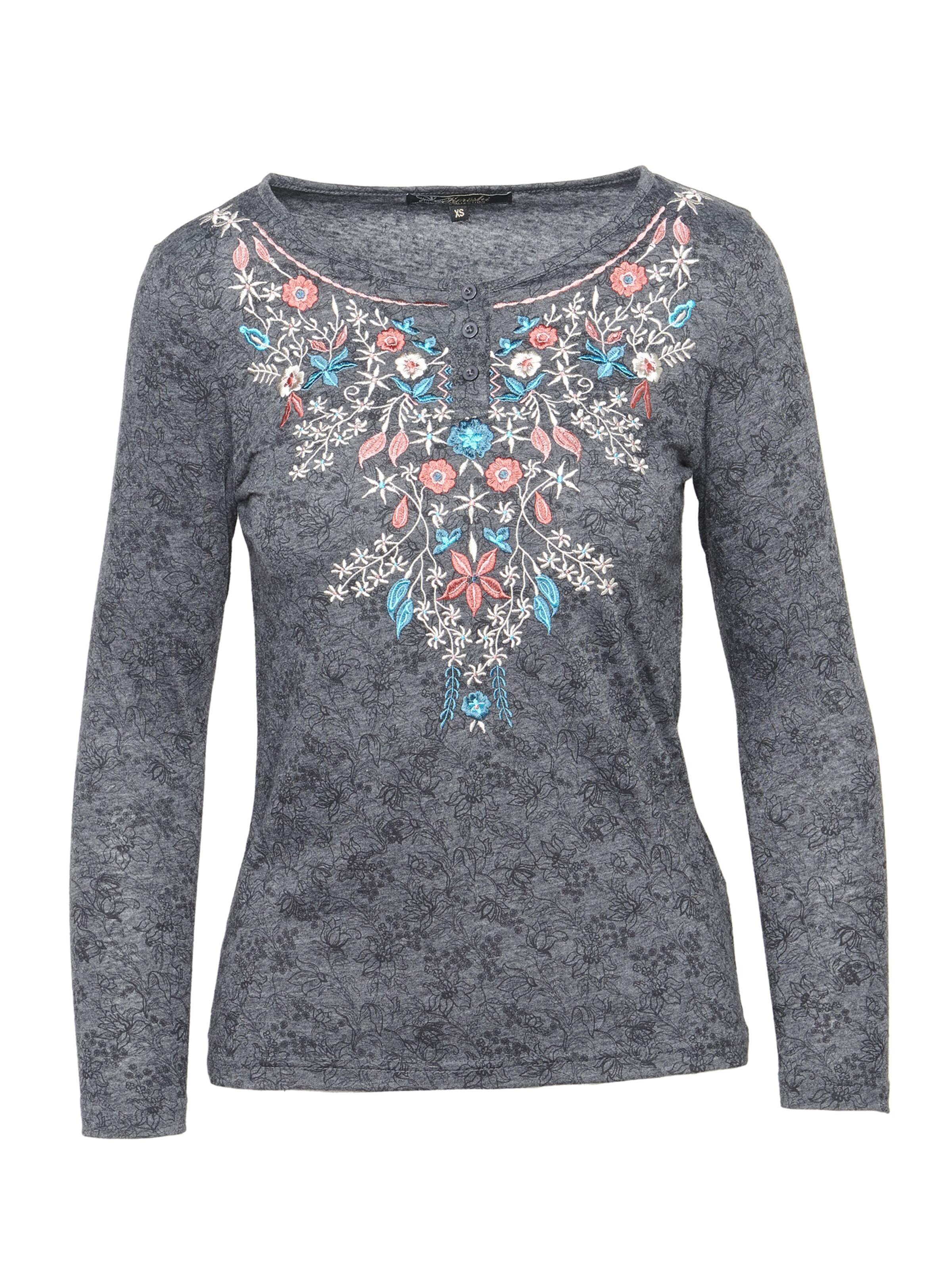 T-shirt KOROSHI en gris : devant