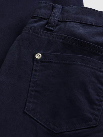 Coupe slim Pantalon bonprix en bleu