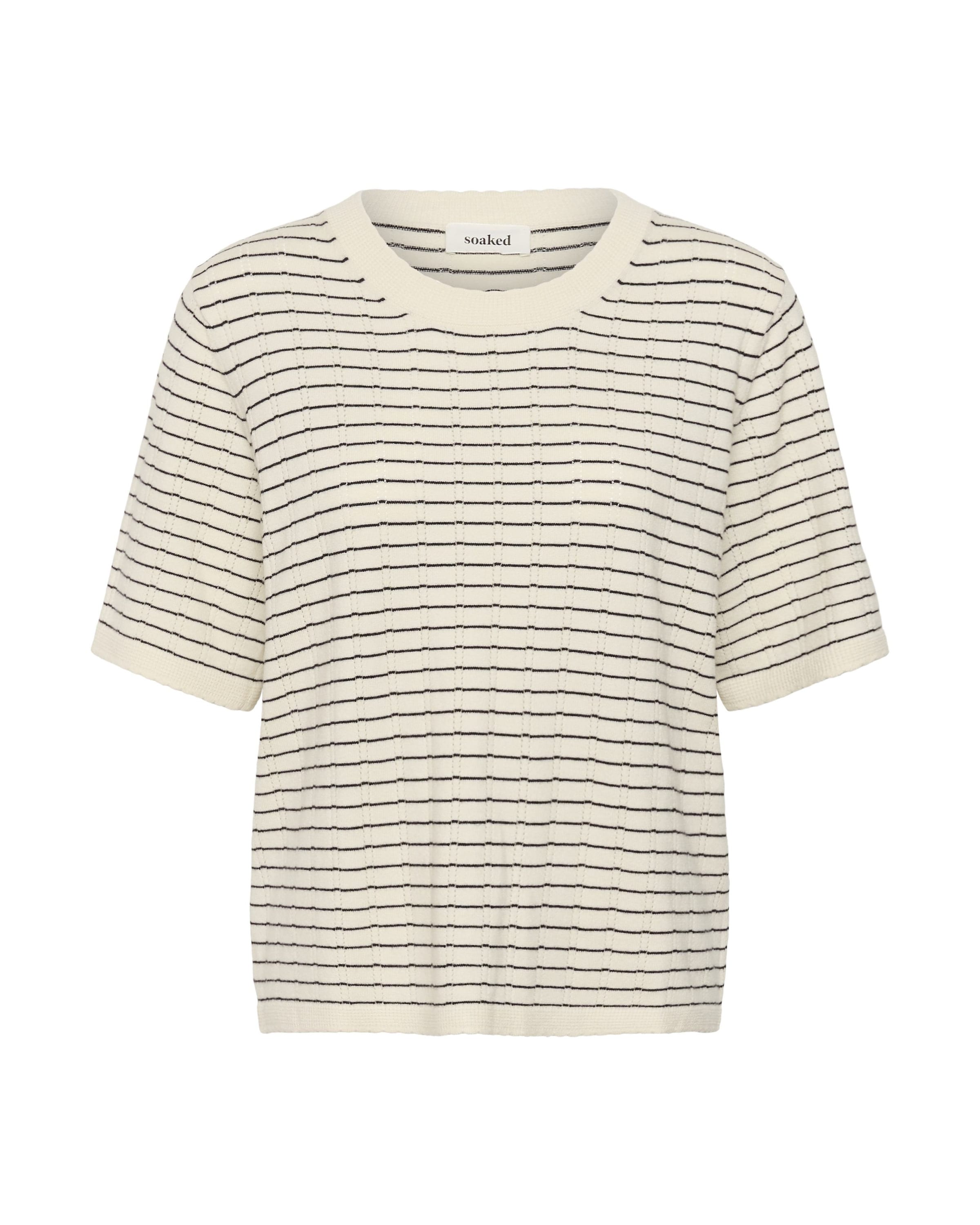 Pull-over 'Spina' SOAKED IN LUXURY en beige : devant