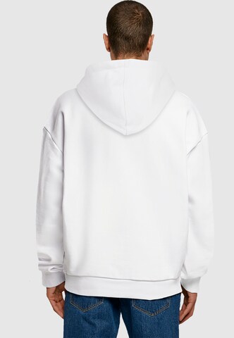 Merchcode Sweatshirt 'Abstract Lines' in Wit